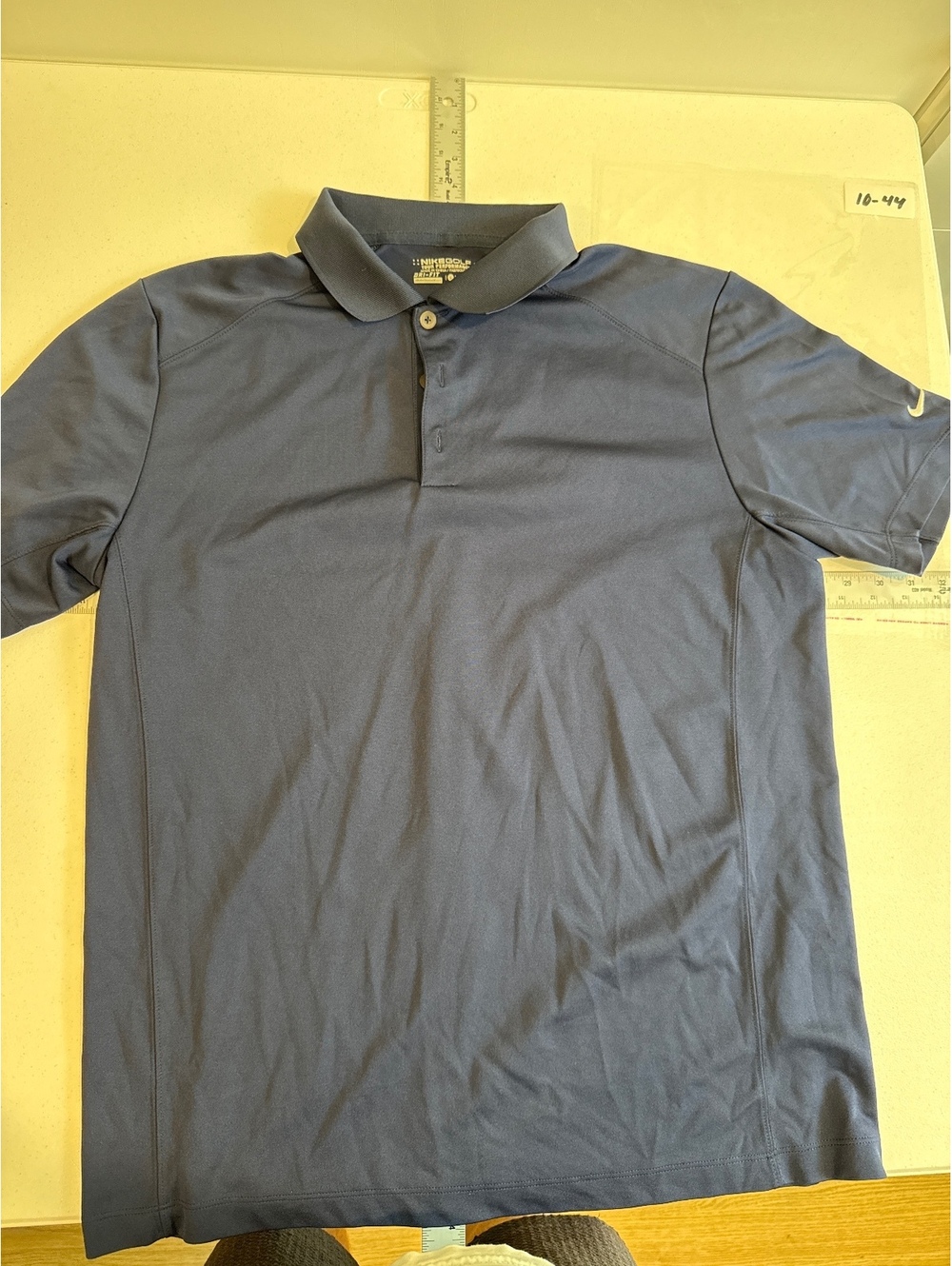 NIKE NAVY POLO SIZE LARGE